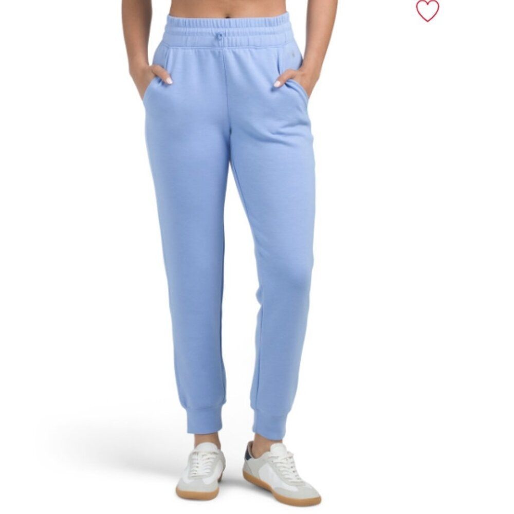 Spyder Active Womens Periwinkle Blue Joggers XS High Rise Athletic Sweatpants